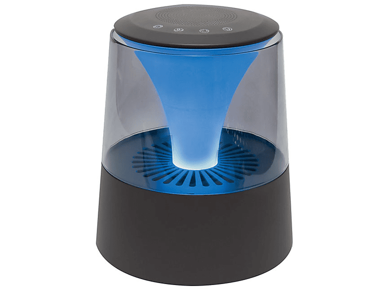 BRIGHTAKE Bluetooth-Luftreiniger mit Farbwechsellicht | Negative (10 Ionen Watt) Grau Luftreiniger