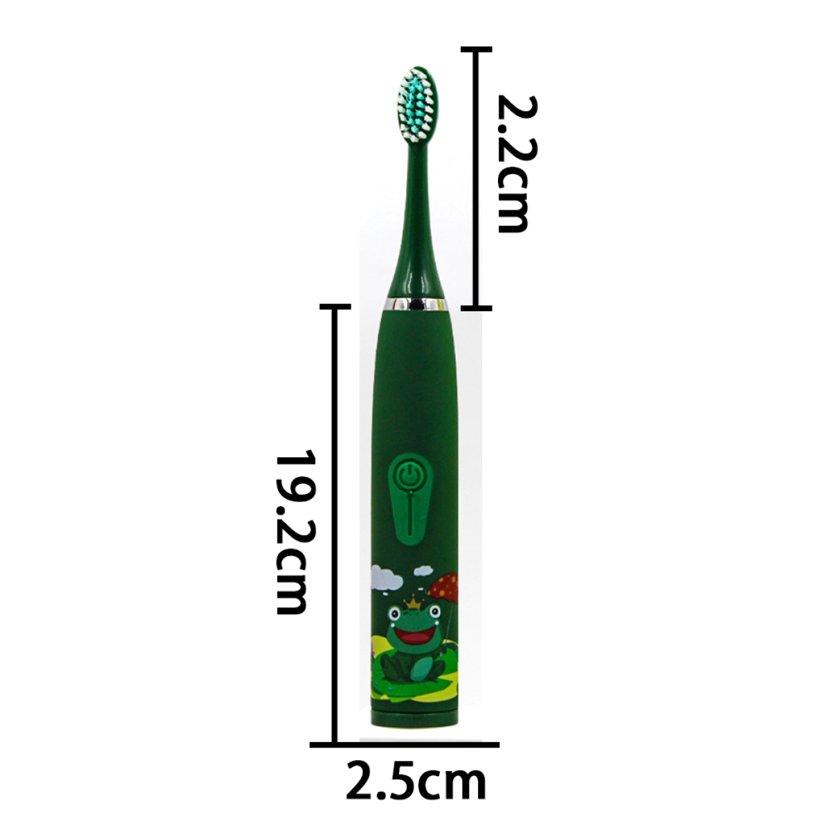 green 4 Reinigungsstufen Zahnbürste Elektrische ELKUAIE