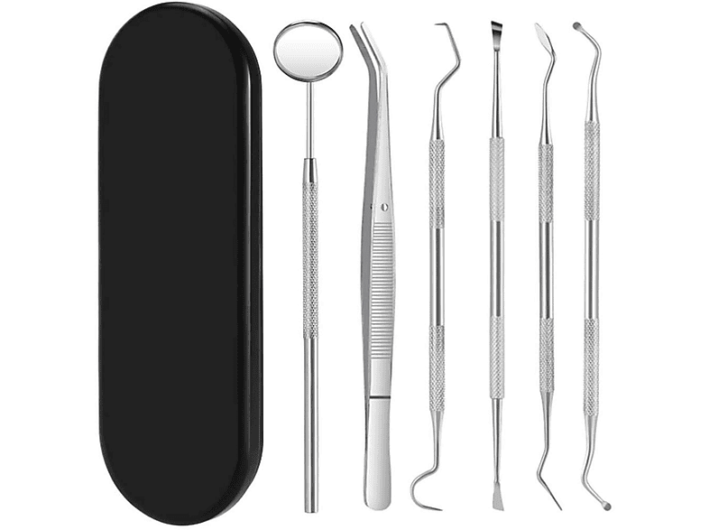 ELKUAIE Werkzeugset für die Mundpflege Dentalwerkzeuge | Zahnsteinentferner