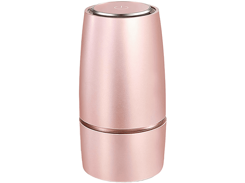 BRIGHTAKE Desktop Luftreiniger | Negative Ionen | Kompakt & Leistungsstark Luftreiniger Rosa-Gold (2,5 Watt)
