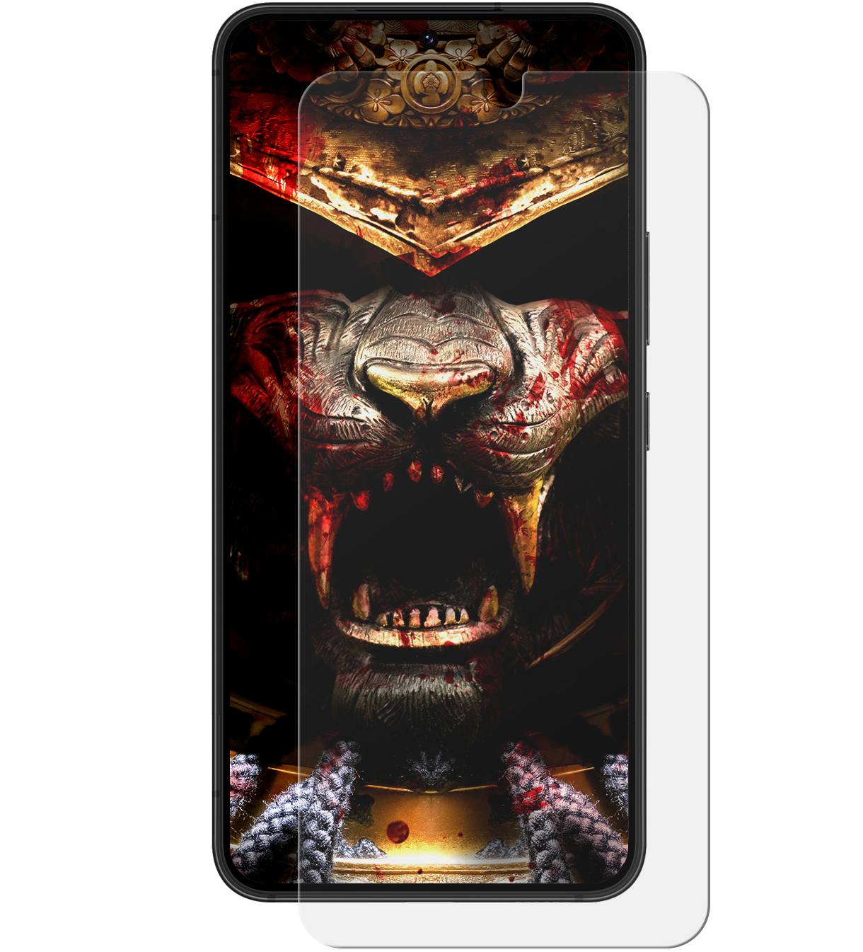 3D KLAR Samsung Galaxy 5G) Panzernanoglas PROTECTORKING 3x A54 Displayschutzfolie(für 9H