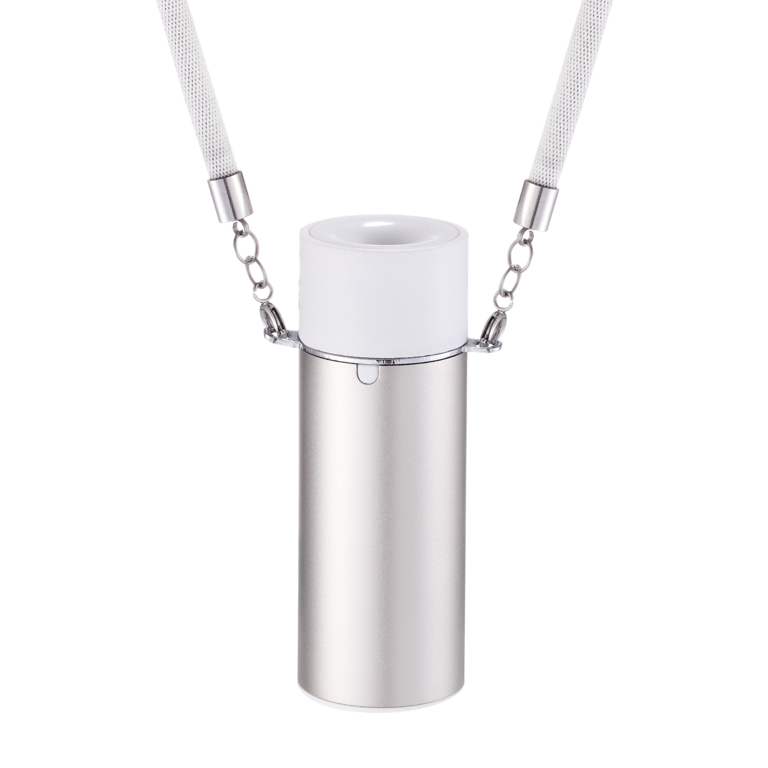 BRIGHTAKE Tragbarer Luftreiniger Luftreiniger Silber Watt) Negativ-Ionen-Halsband (1 mit