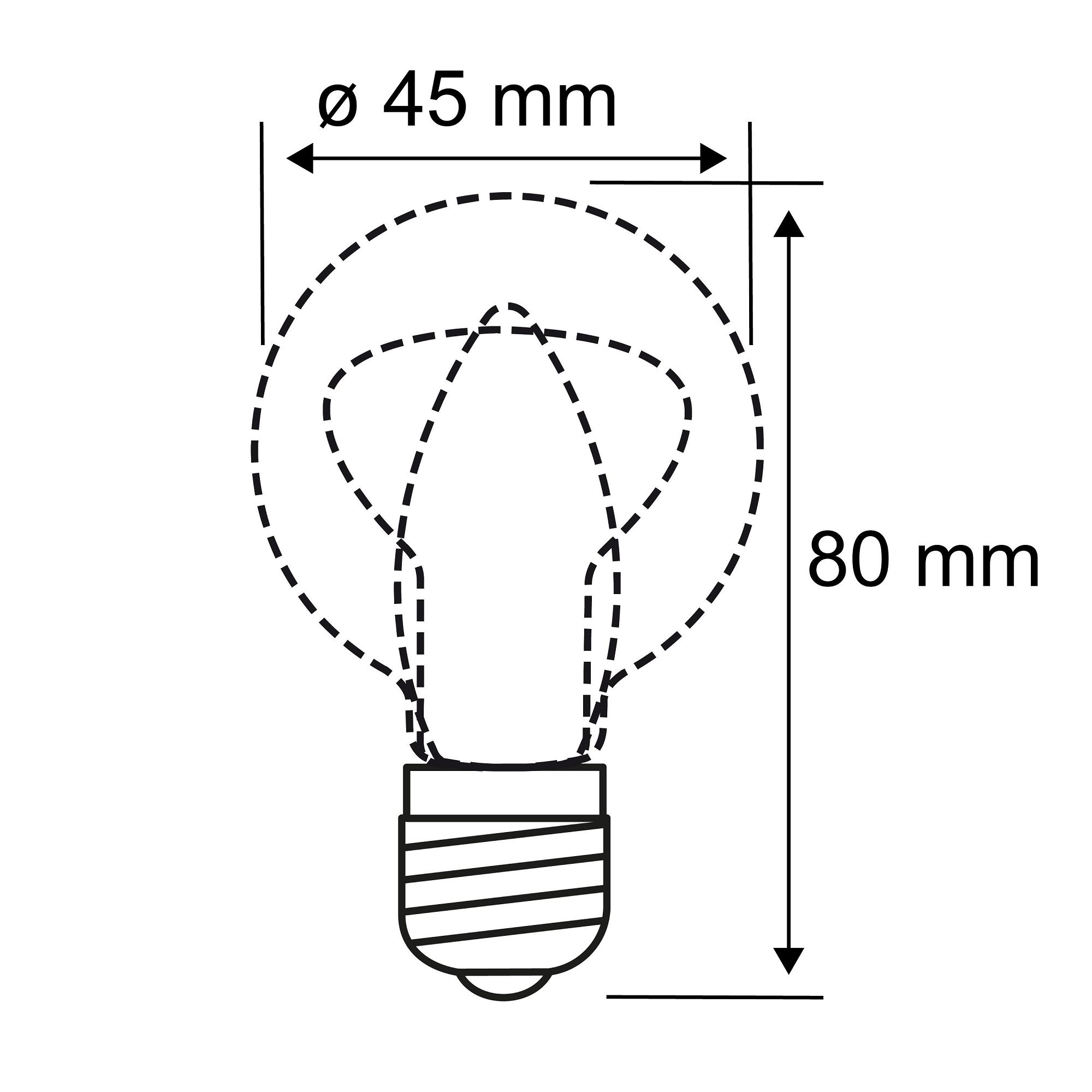 PAULMANN LICHT LED LED Tropfen (29073) Warmweiß Chip