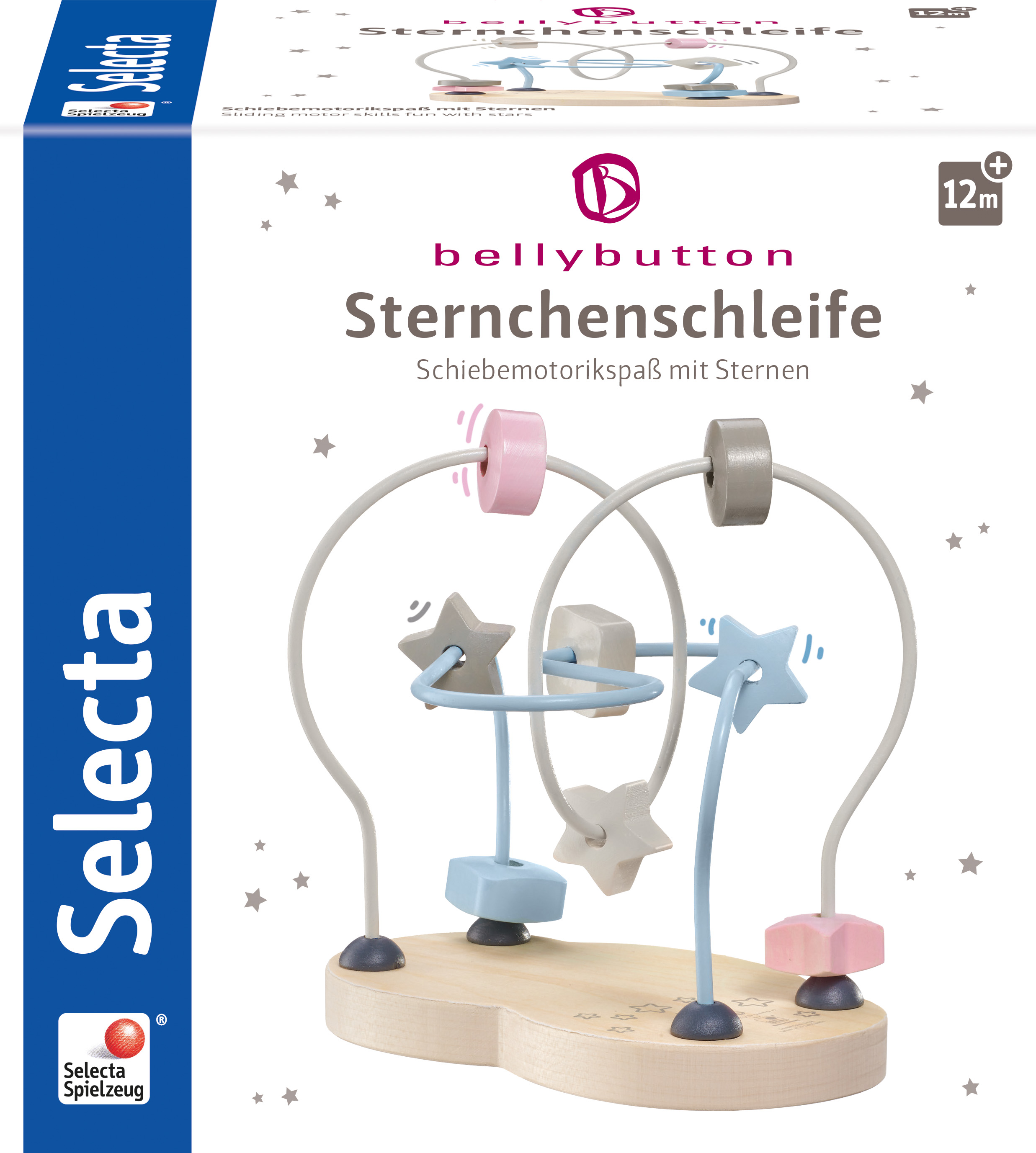 SELECTA bellybutton by Selecta® - 18 Holzspielzeug cm Sternchenschleife, nein