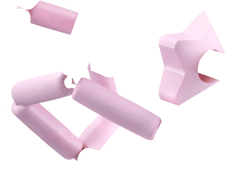 [Super Sonderverkauf durchgeführt! ] SELECTA bellybutton by Selecta® - rosa, nein Sternentanz Greiflingsball, cm 11,5 Holzspielzeug