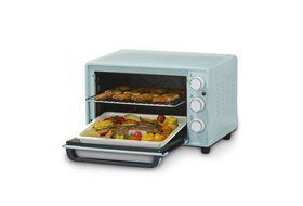 Mini horno - Horno tostador compacto 20 l Safe touch, SEVERIN, con grill,  apto para pizzas, TO 2045 SEVERIN, plateado