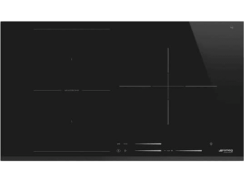 Induktionsherd breit, 3 SI1M7733B (4,5 Kochfelder) cm SMEG