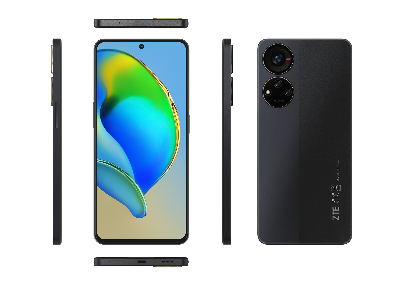 Ein Smartphone mit einem Bildschirm, der ein Menü anzeigt.
