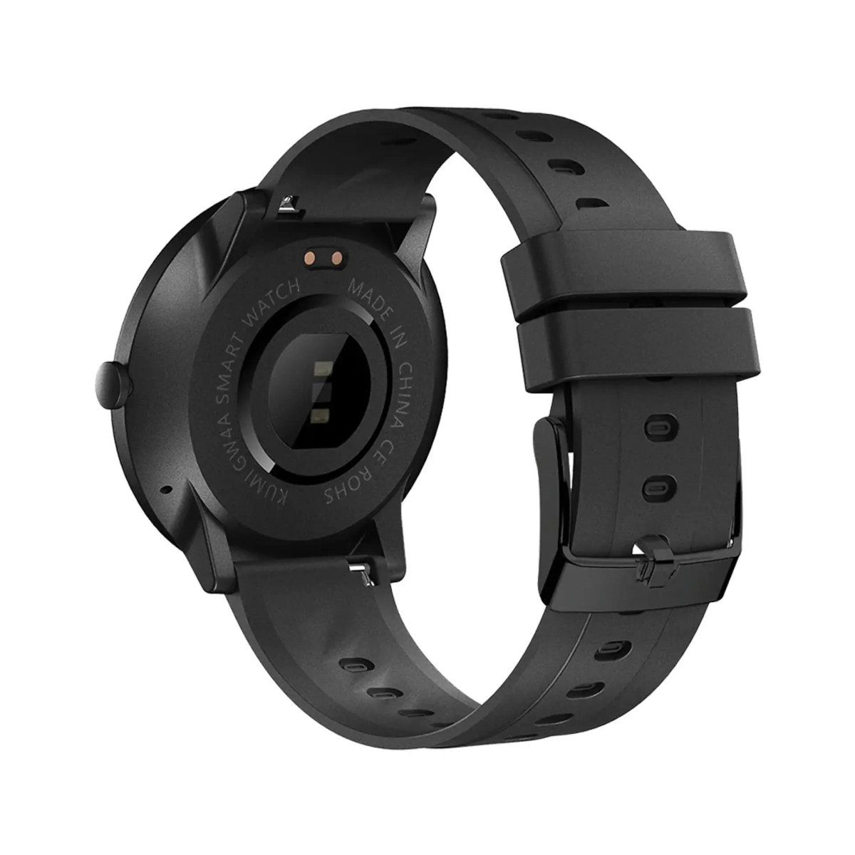 Schwarz Silikon, Smartwatch Verbindung 33423792 KUMI