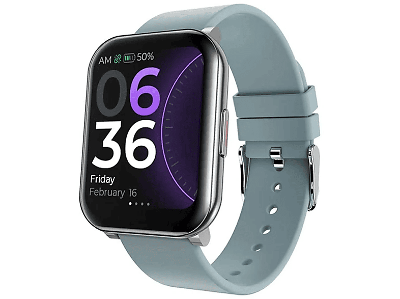 KUMI KU2 PRO ENHANCED Smartwatch Silikon Silikon, Silber
