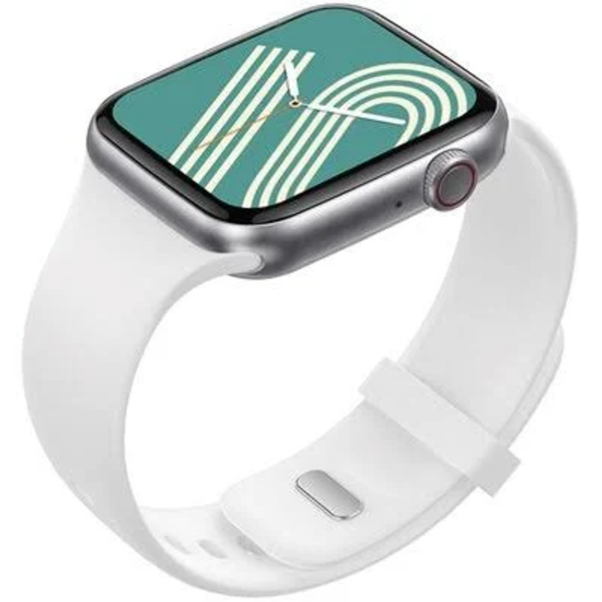 ENHANCED Smartwatch Silber KU2 Silikon KUMI Silikon, PRO
