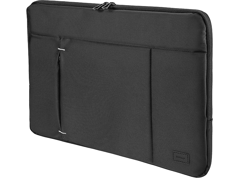 DELTACO NV-904 Notebooktasche Sleeve für Universal Verschiedene Materialien, Schwarz