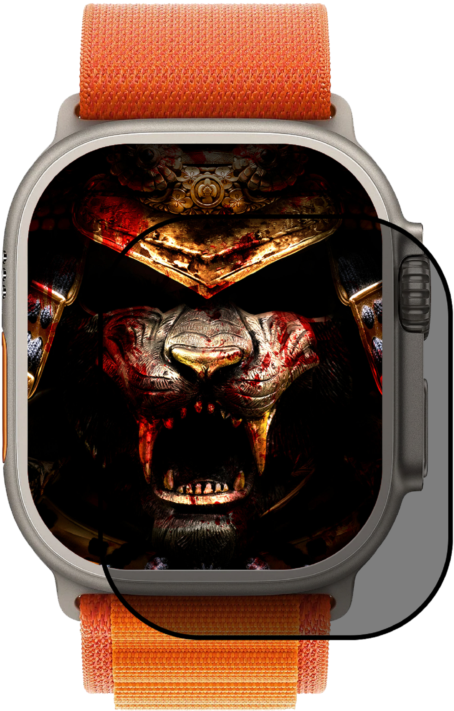 Tempered Watch 1x 49mm) 2 Panzerhartglas ANTI-SPIONAGE Echtes Apple 9H Ultra Apple PROTECTORKING Displayschutzfolie(für