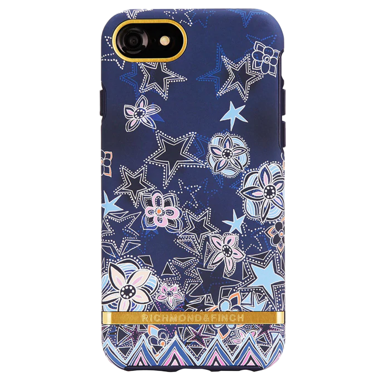 RICHMOND & FINCH Blau Backcover, iPhone Apple, Star, Super 6/6S/7/8/SE2020/SE2022, iPhone-Hülle