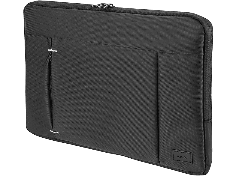DELTACO NV-902 Notebooktasche Sleeve für Universal Verschiedene Materialien, Schwarz