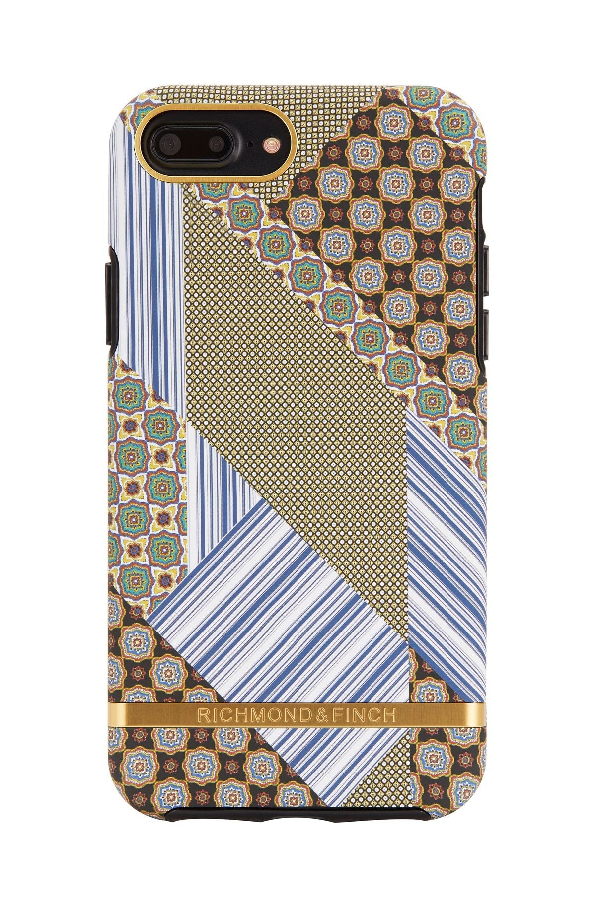 RICHMOND & Mehrfarbig iPhone 6+/6S+/7+/8+, FINCH iPhone Anzug Backcover, Tasche Apple, Krawatte, 