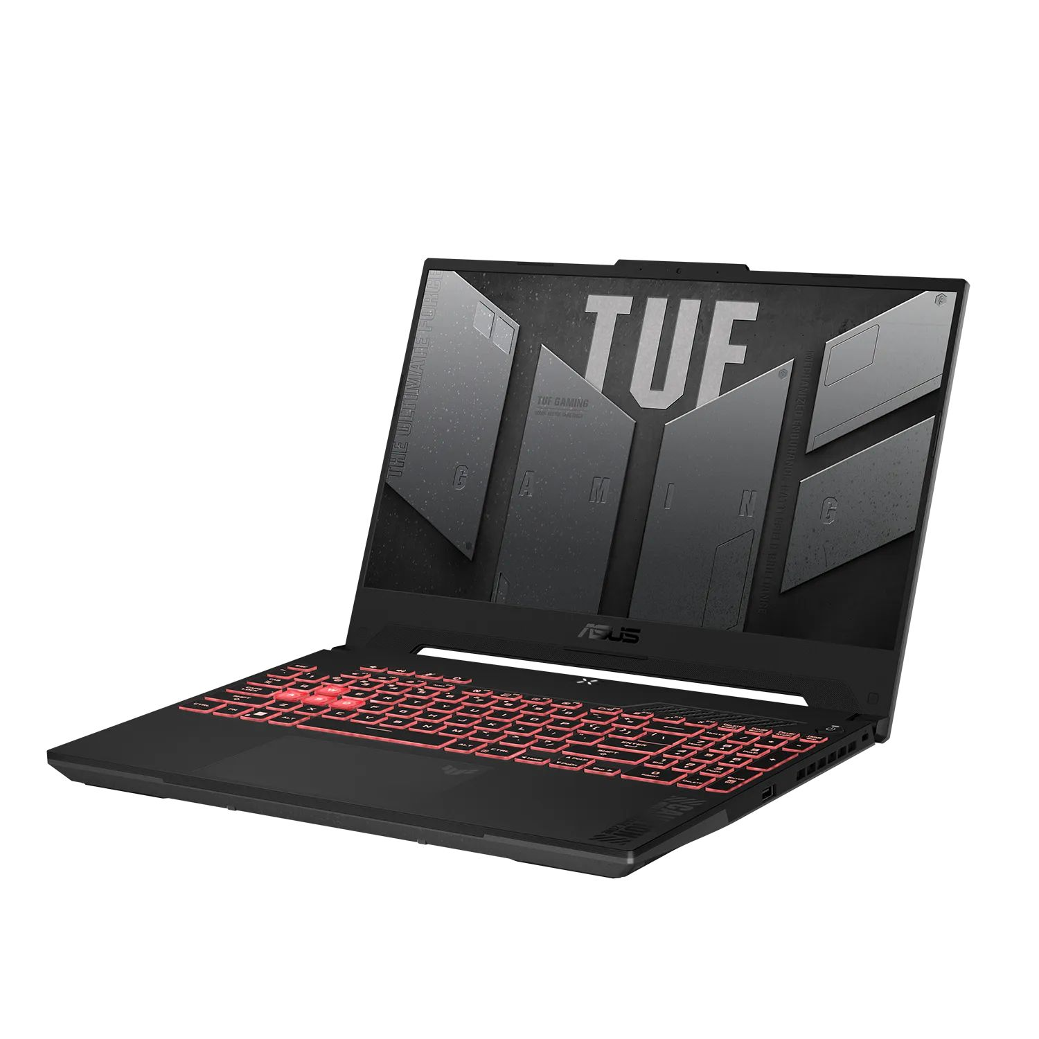 TUF 4000 15,6 AMD, Grau Display, eingerichtet, mit GB GB ASUS 32 fertig Notebook Zoll \'A15\', RAM, SSD,