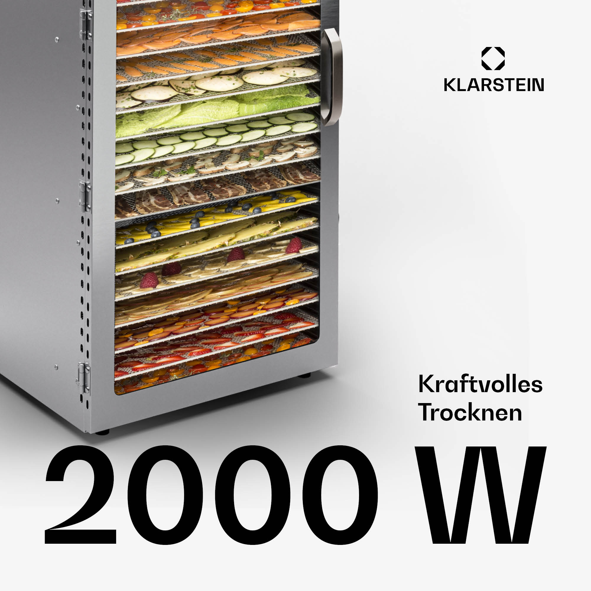 KLARSTEIN Captain Jerky Dörrautomat (2000 Watt)
