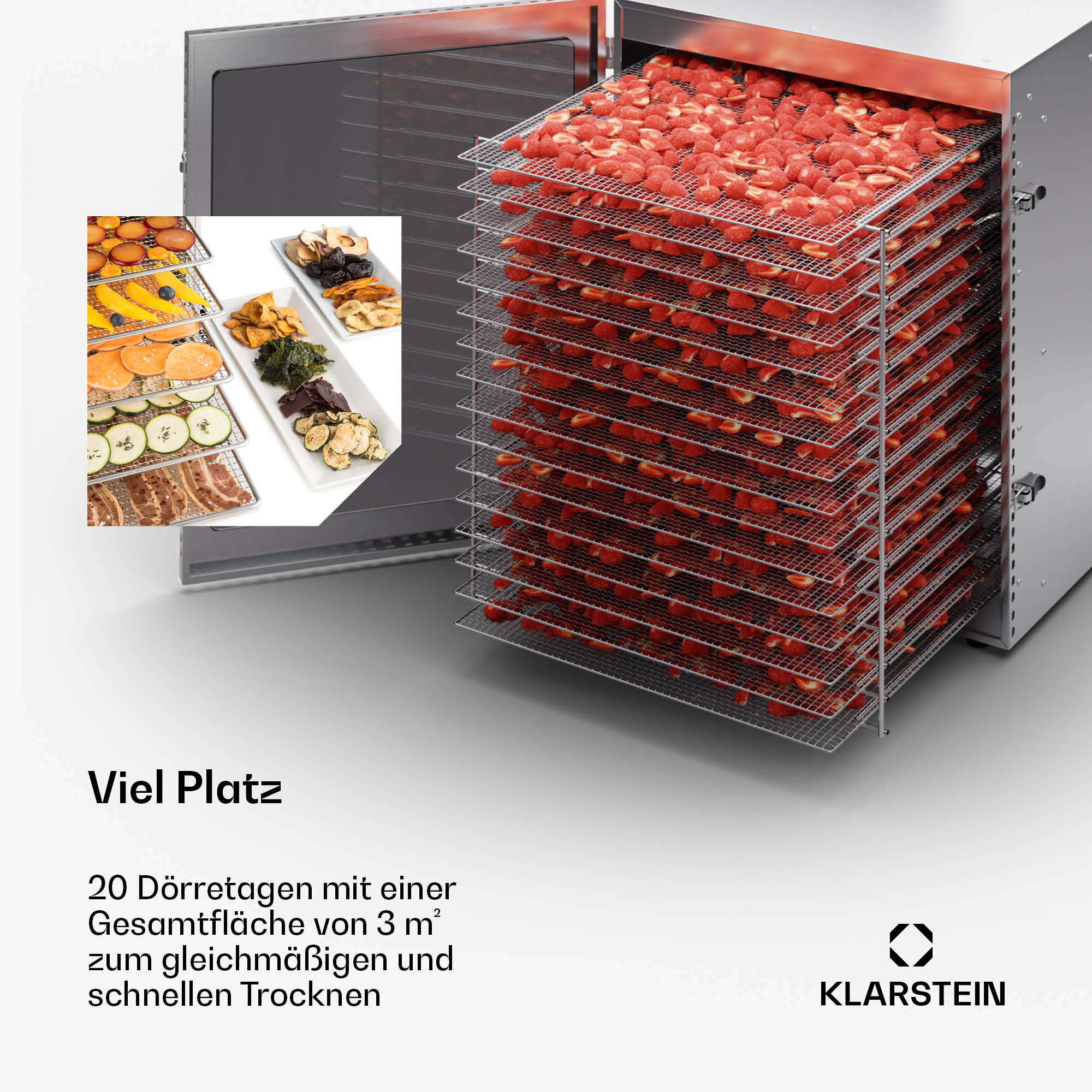 KLARSTEIN Captain Jerky Dörrautomat (2000 Watt)