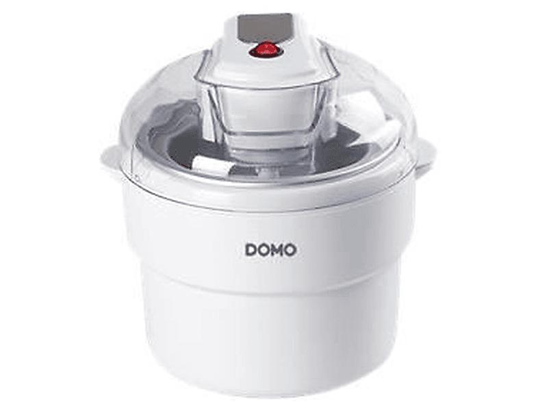 DOMO DO2309I Eismaschine (12 Watt, Weiß)