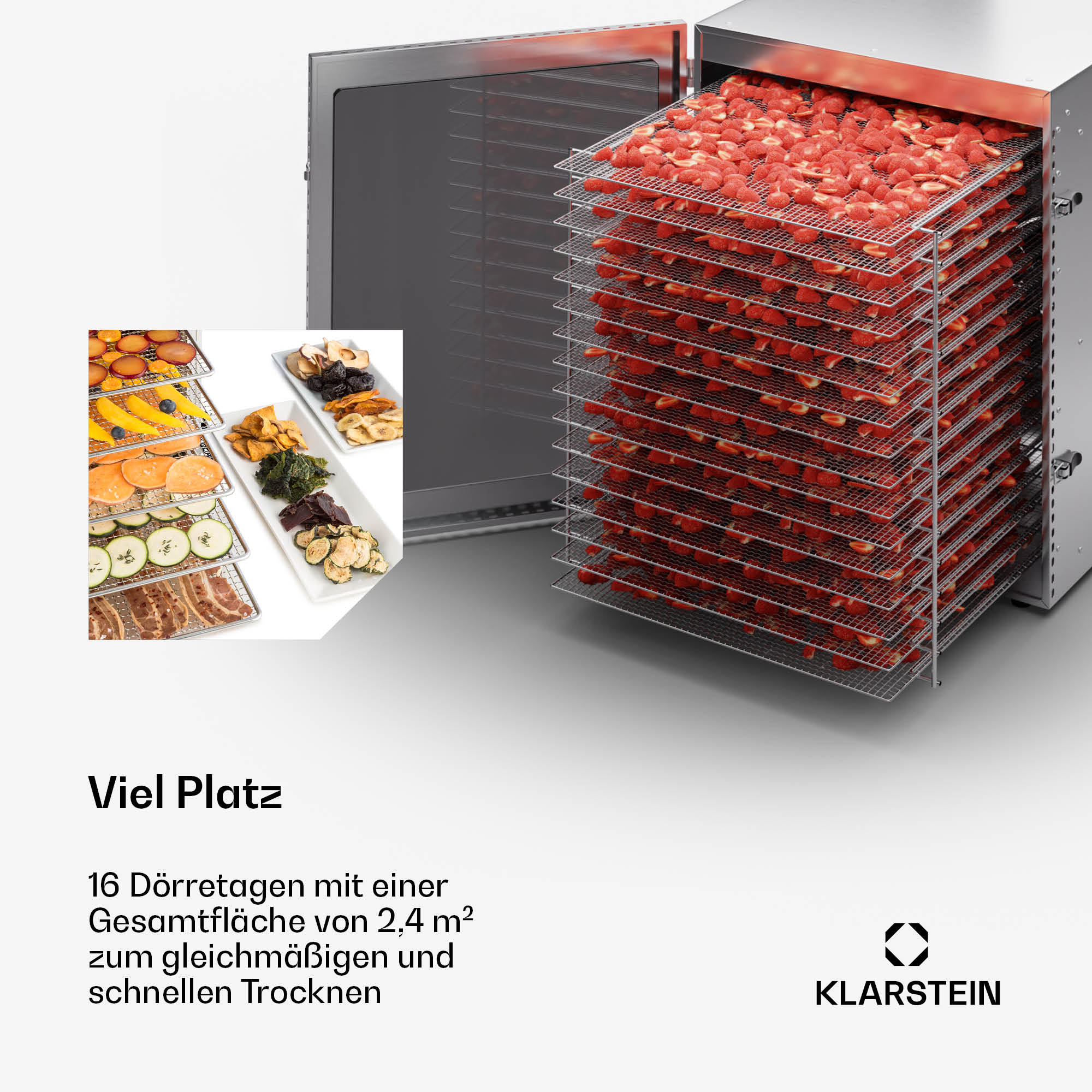 KLARSTEIN Captain Jerky Dörrautomat (1500 Watt)