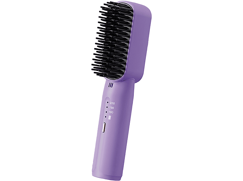 BRIGHTAKE Anion Mini Drahtloses Haarglättungskamm, Temperaturstufen: Haarglätter | Glätteisen Kamm 3