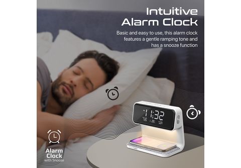 Reloj despertador inteligente - Lumix-15W Reloj despertador
