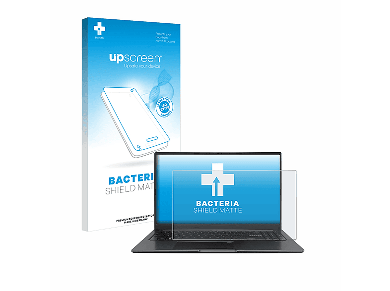 UPSCREEN antibakteriell entspiegelt matte Schutzfolie(für ASUS Vivobook 15 OLED)