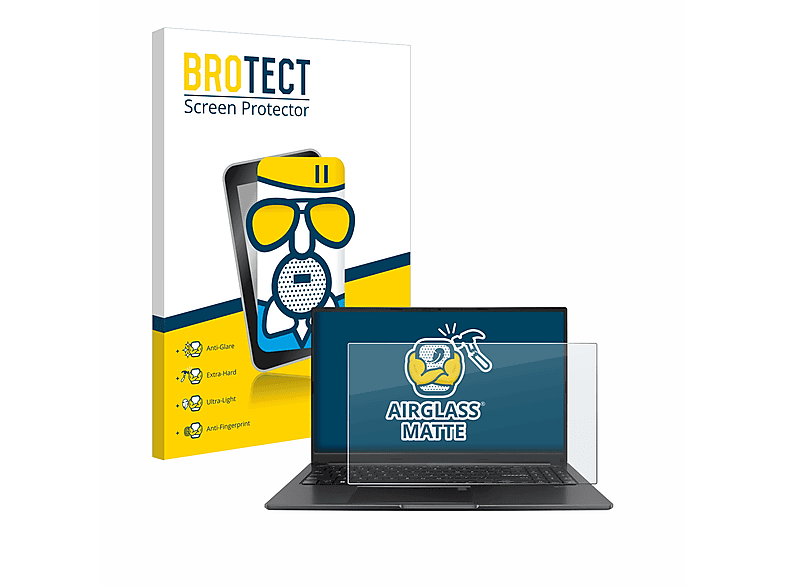 BROTECT Airglass matte Schutzfolie(für ASUS Vivobook 15 OLED)