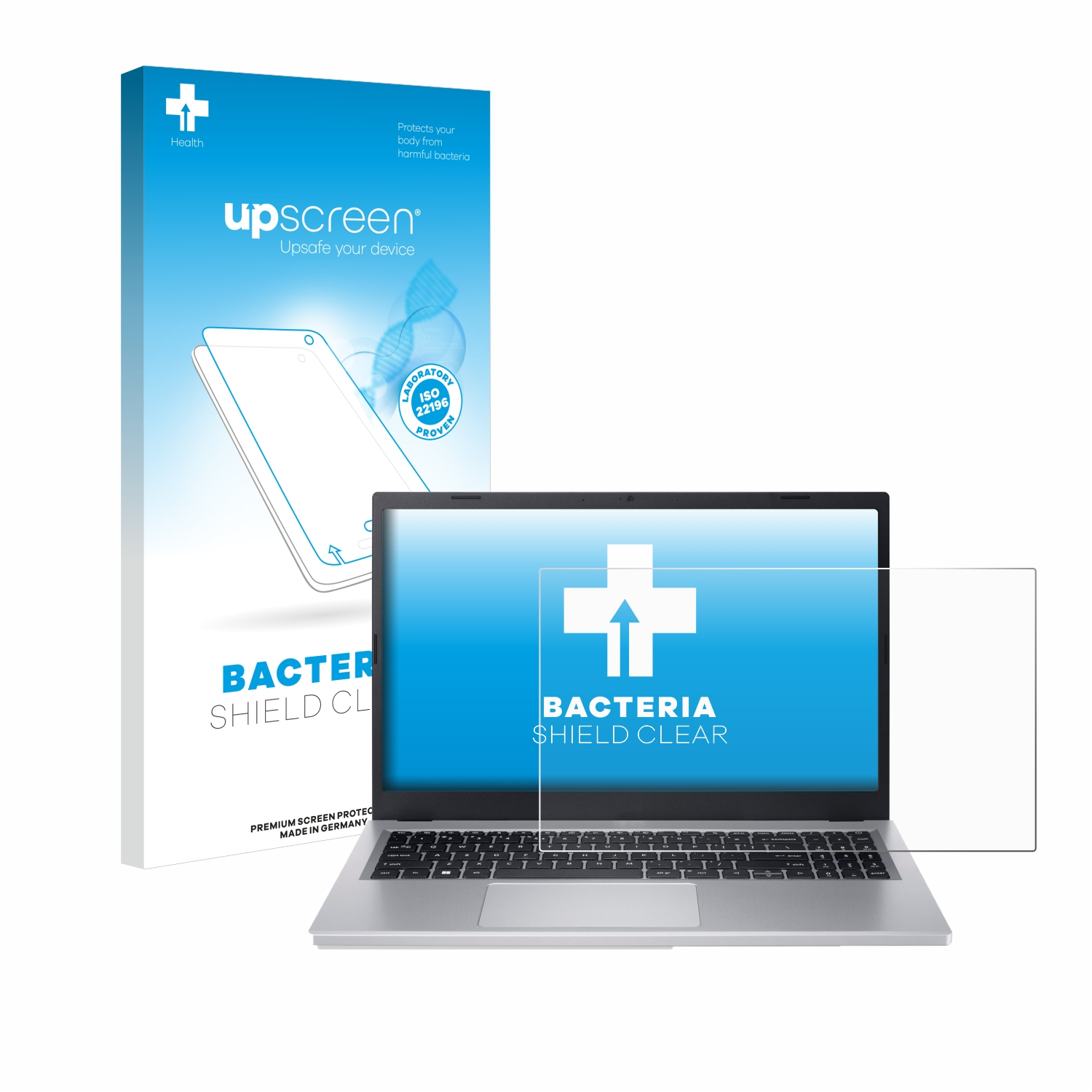 UPSCREEN antibakteriell klare Schutzfolie(für Acer A315-24) 3 Aspire