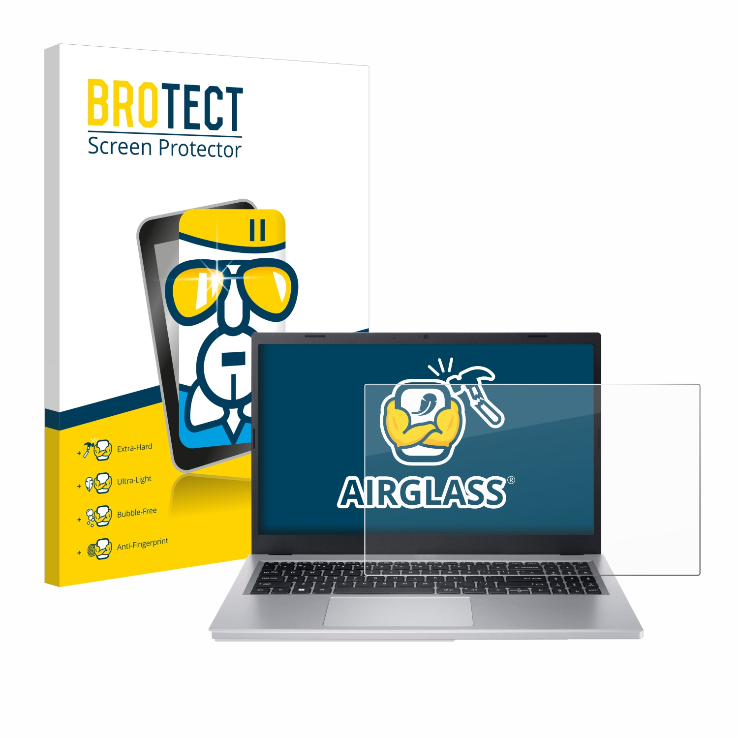 BROTECT Airglass klare A315-24) 3 Aspire Schutzfolie(für Acer