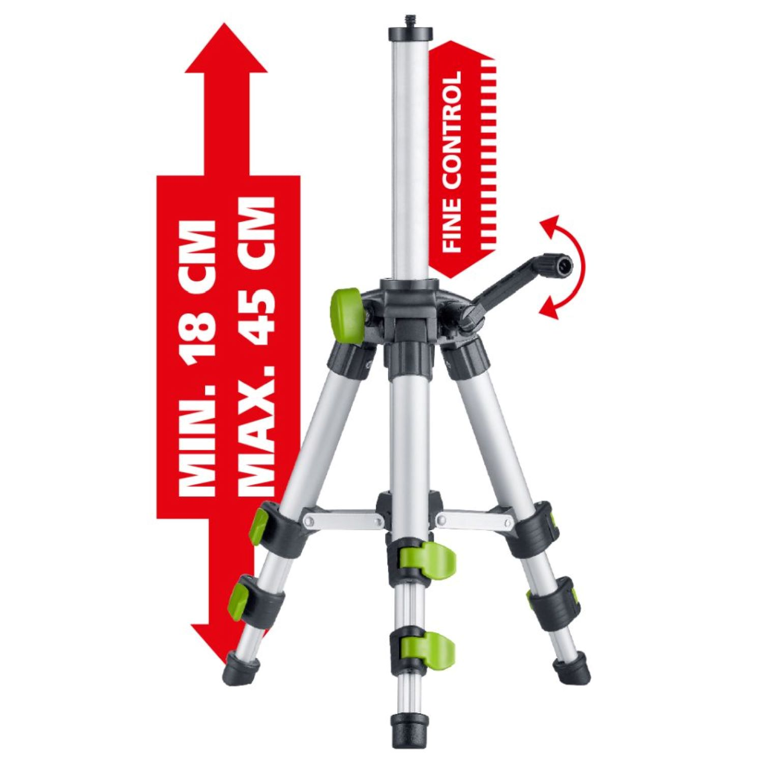 Work CompactCross silber Set Batterie, Laser LASERLINER