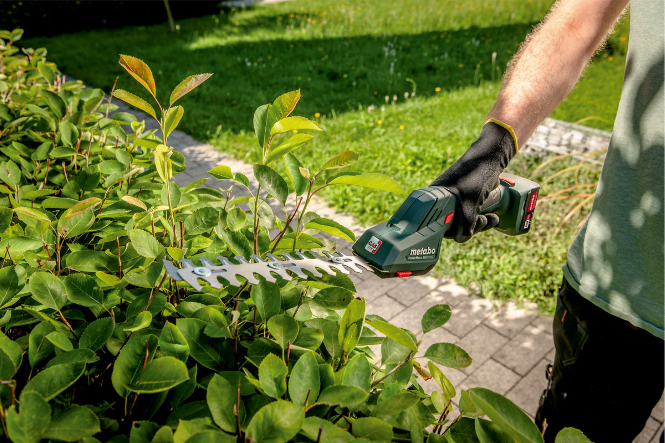 12 METABO Gartenschere Set Q Grün SGS