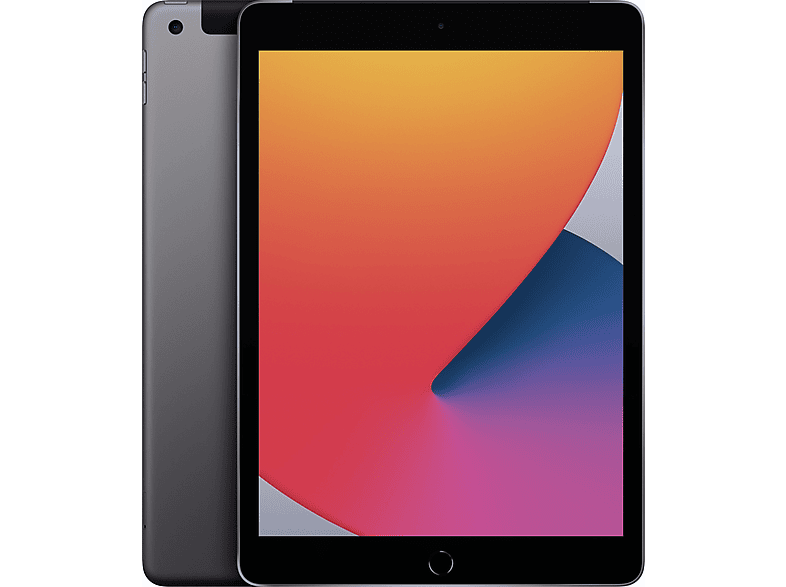 APPLE REFURBISHED (*) iPad 8 (2020) LTE, Tablet, 128 GB, 10,2 Zoll, spacegrau