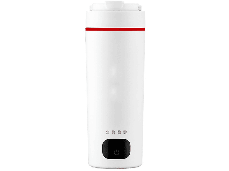 SHAOKE Reisebegleiter  Mini-Wasserkocher 300 W  500 ml Wasserkocher, Weiß