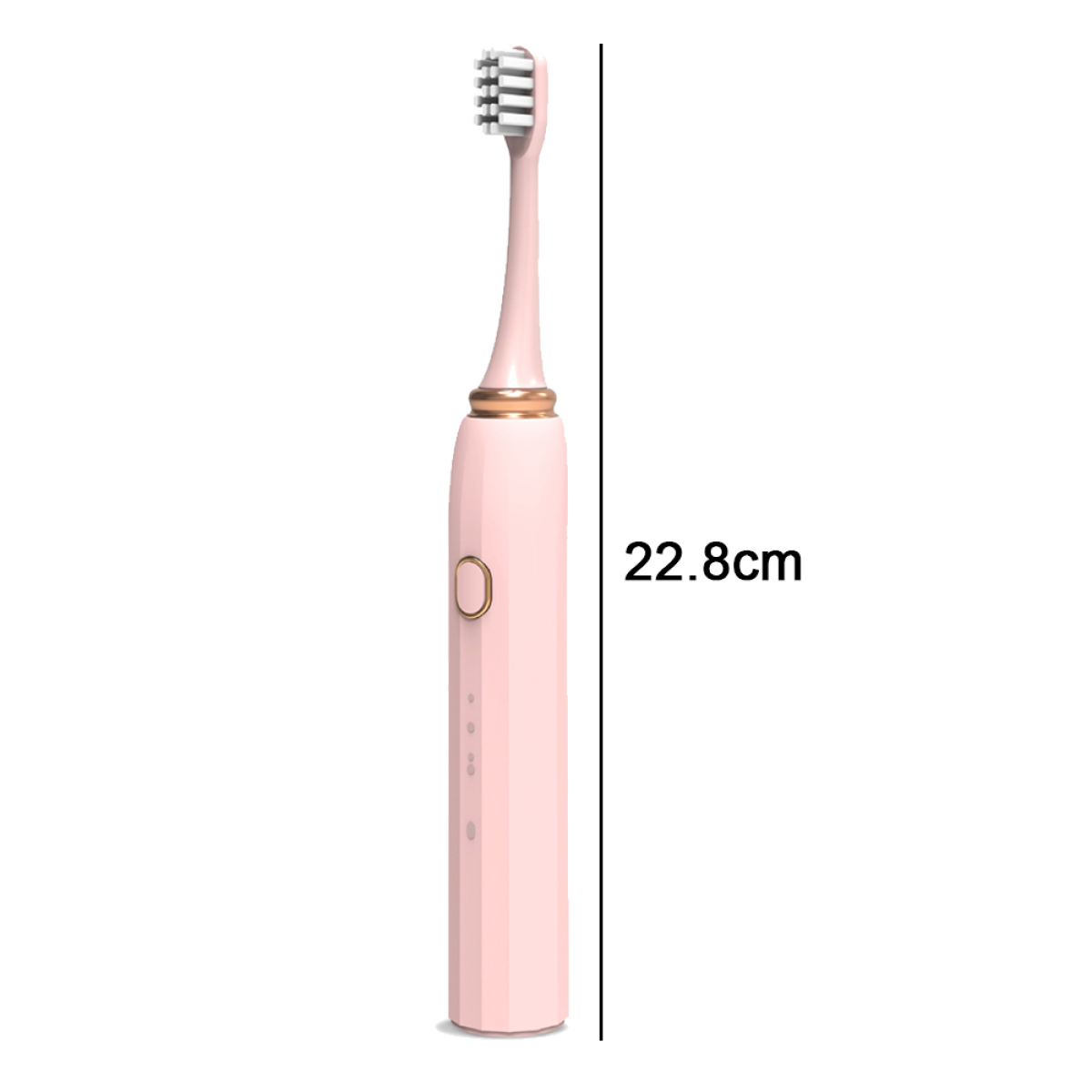 ELKUAIE USB-Modell und vollständig wasserdicht elektrische pink Zahnbürste