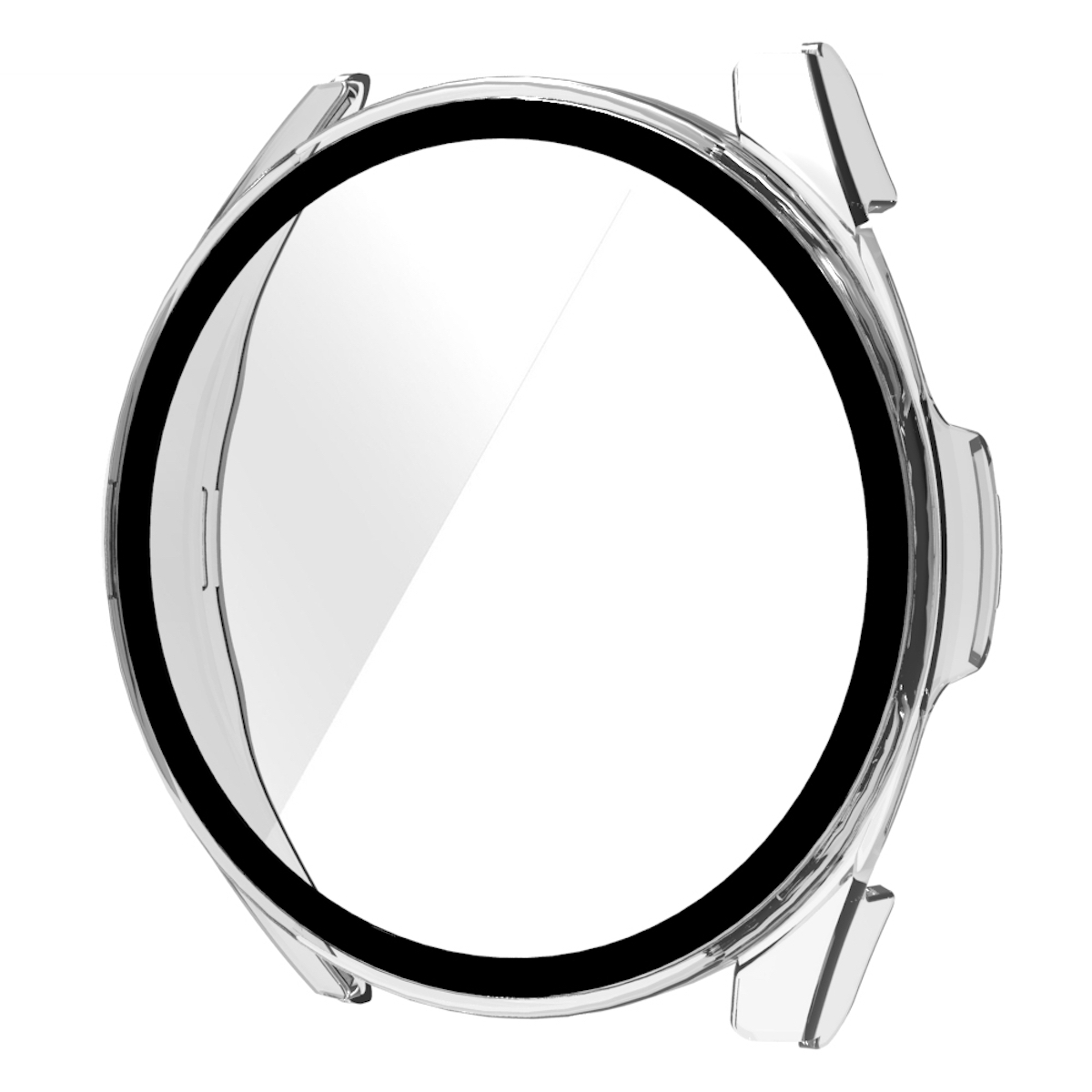 Schock S2 Smartwatchhülle(für 46mm) Design Glas Watch + Hülle Xiaomi WIGENTO Kunststoff