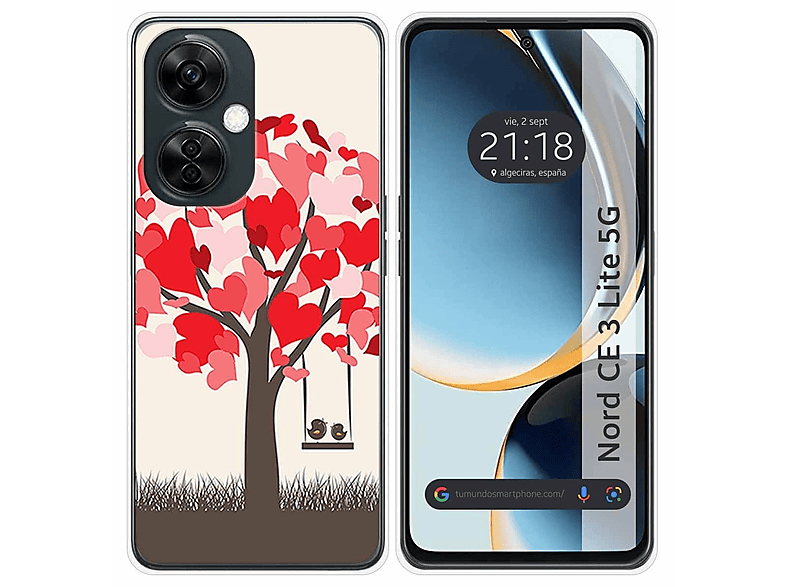 Funda OnePlus Nord CE 3 Lite - Delgada, Antideslizante, Con Imán Para Coche, Negra