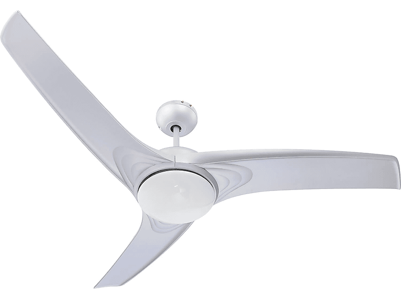 Watt) Silber GLOBO / Deckenventilator Grau (40 Primo