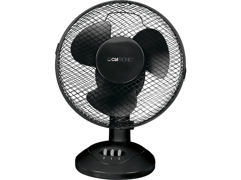 3601 Tischventilator VL CLATRONIC Schwarz Watt) (30