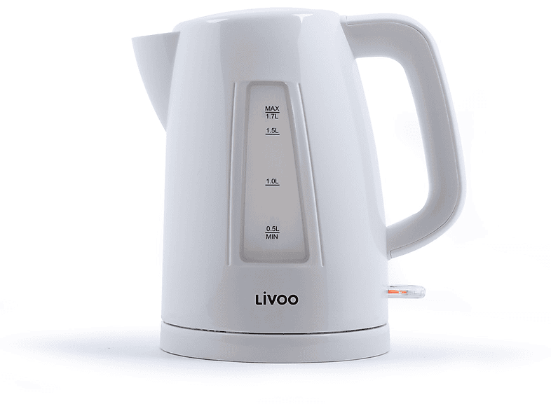 LIVOO Wasserkocher, DOD184W Weiß