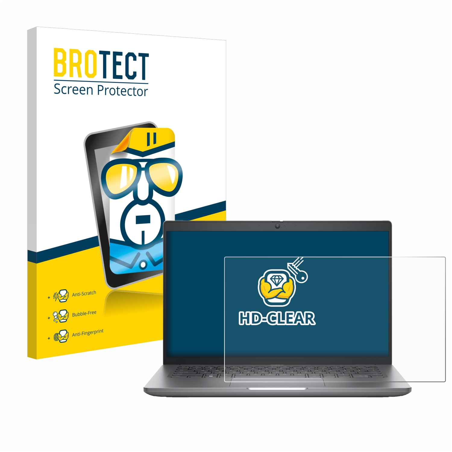 Precision 3480) Dell BROTECT Schutzfolie(für klare