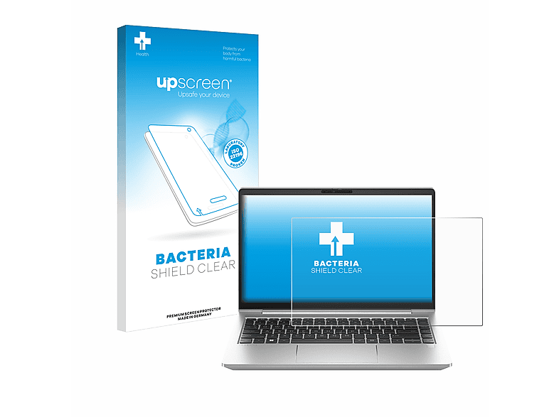 UPSCREEN antibakteriell klare Schutzfolie(für HP ProBook 445 G10)
