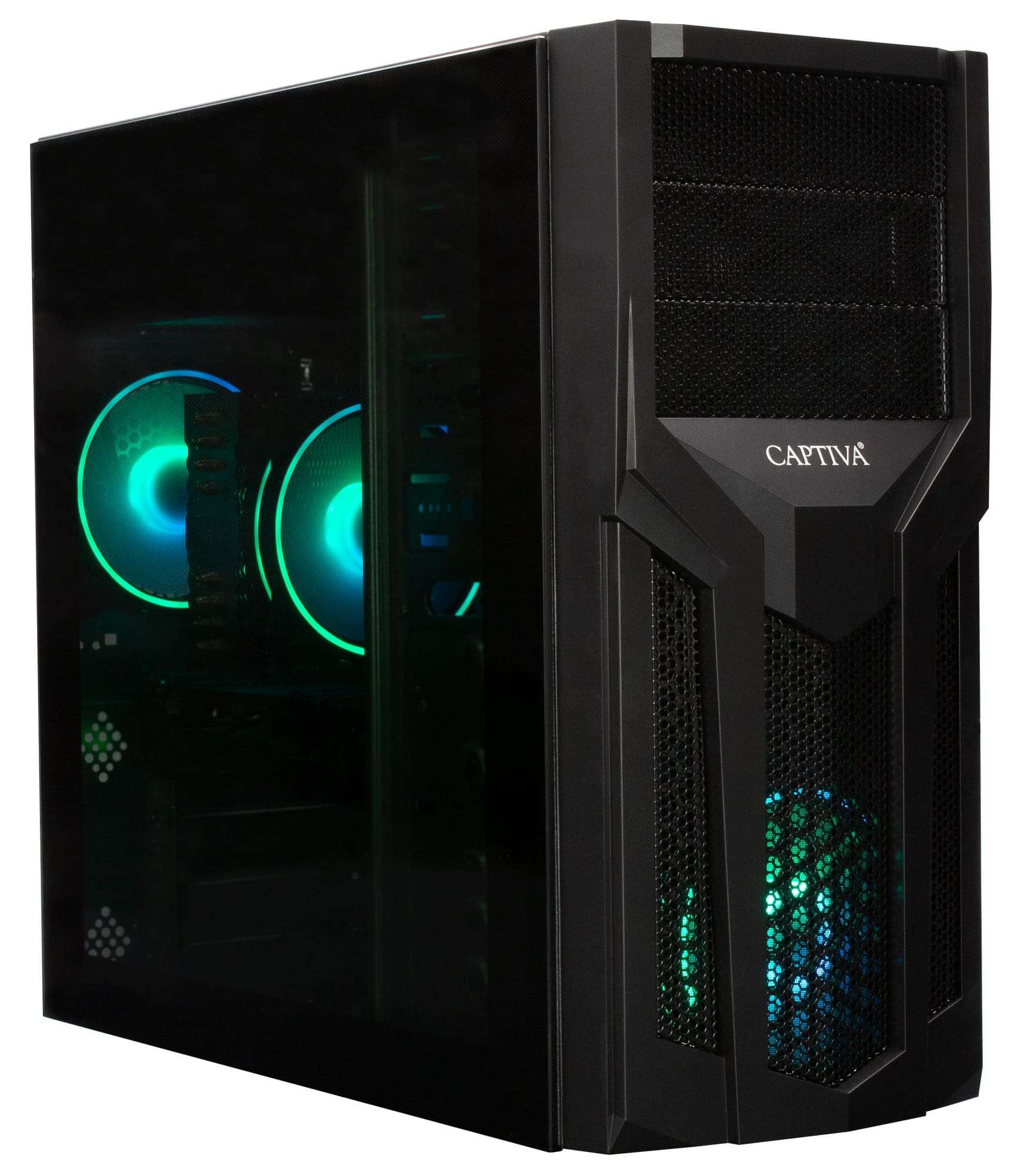 CAPTIVA Highend Prozessor, i7 Gaming 11 mit (64 GB Intel® RAM, Windows GB Home Microsoft Gaming-PC 16 Core™ SSD, GeForce 4070, 12 I77-039, Bit), NVIDIA RTX™ GB 1000