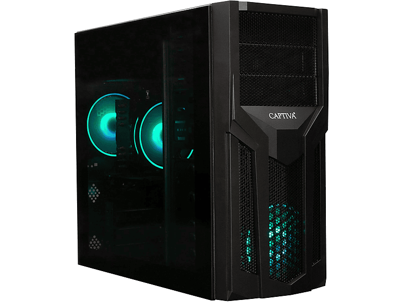 CAPTIVA Advanced Gaming I77-153, ohne Betriebssystem, Gaming-PC mit Intel® Core™ i3 Prozessor, 16 GB RAM, 1000 GB SSD, NVIDIA GeForce RTX™ 3050, 4 GB