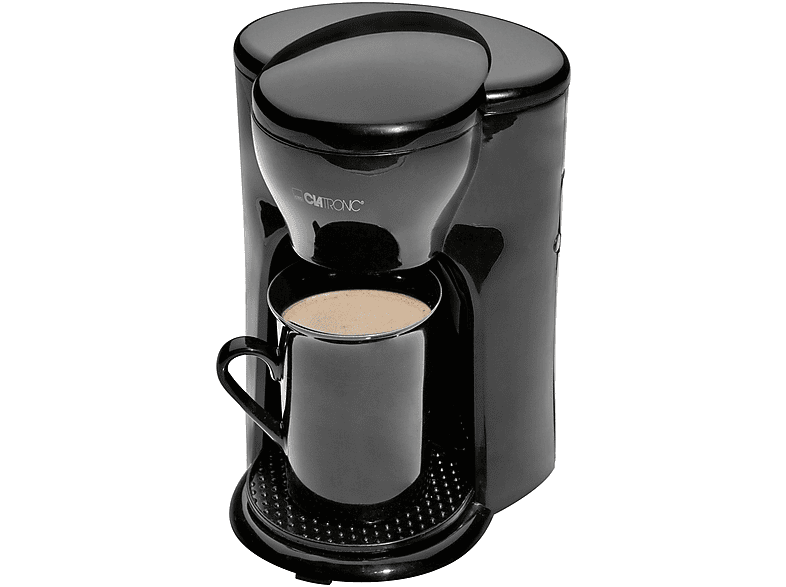 CLATRONIC KA 3356 SCHWARZ Kaffeemaschine Schwarz
