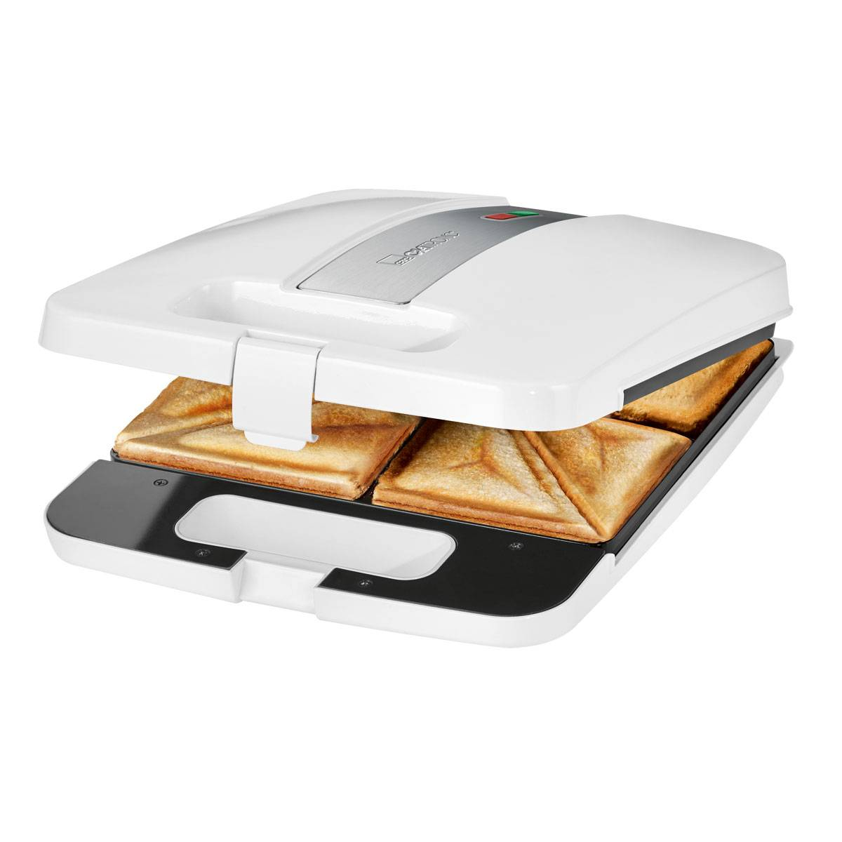 Sandwichtoaster Weiß ST CLATRONIC 3629