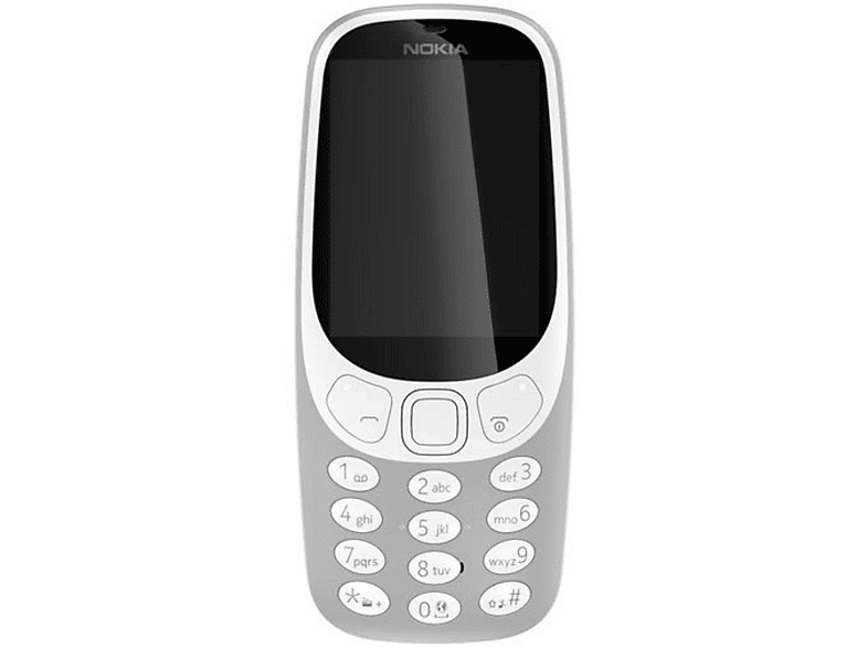NOKIA 3310 DUAL SIM GREY Handy, Grau