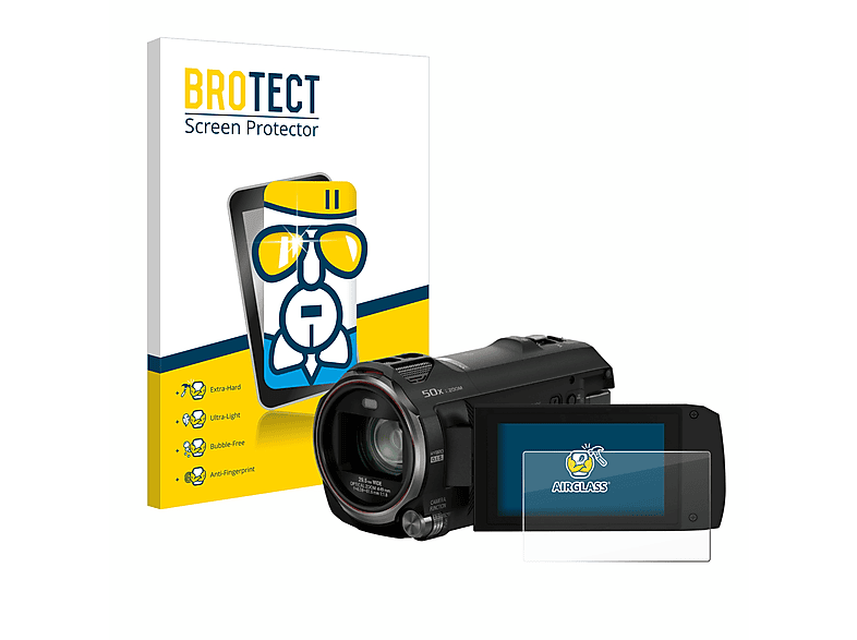 HC-V785) BROTECT klare Schutzfolie(für Airglass Panasonic