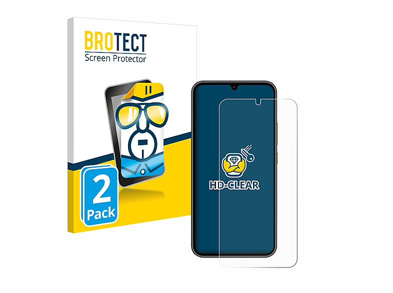 BROTECT 2x klare Schutzfolie(für A34 5G Galaxy Edition) Samsung Enterprise